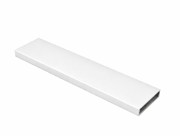 Aquaslide 2000 Extended Top Track - 3000mm - Matt White